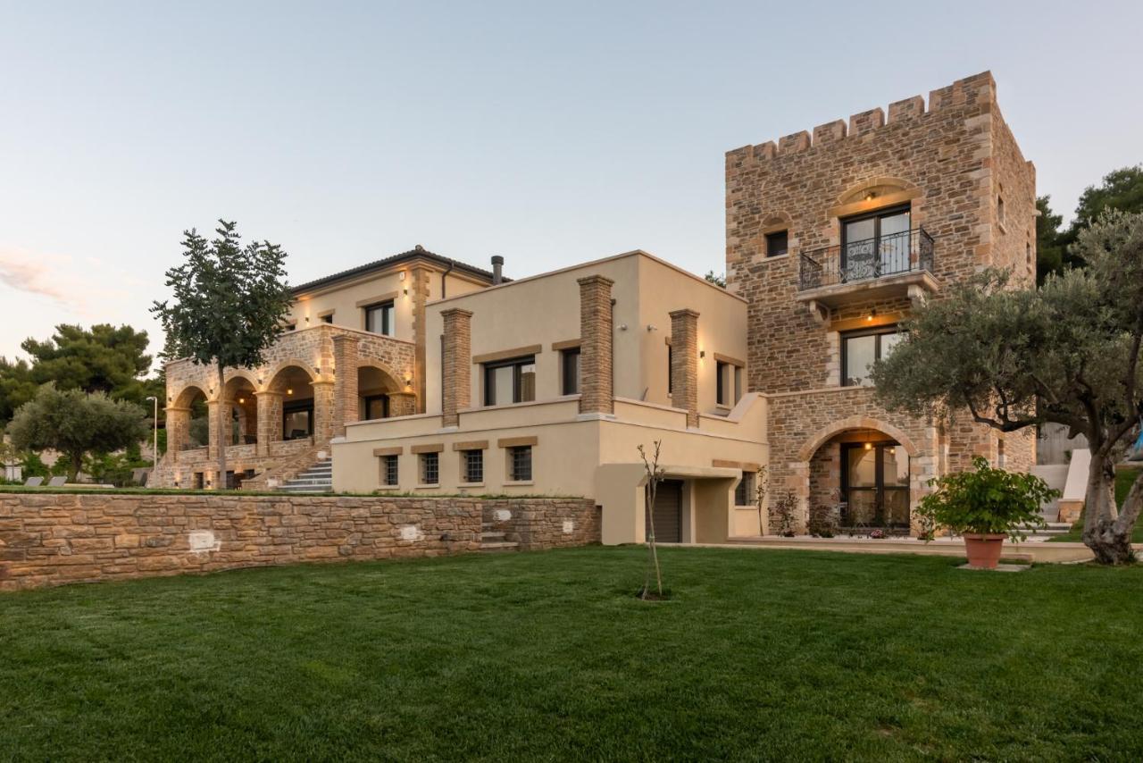 Villa Kalamos / Sea View And Pool Nearby Athens Exterior foto