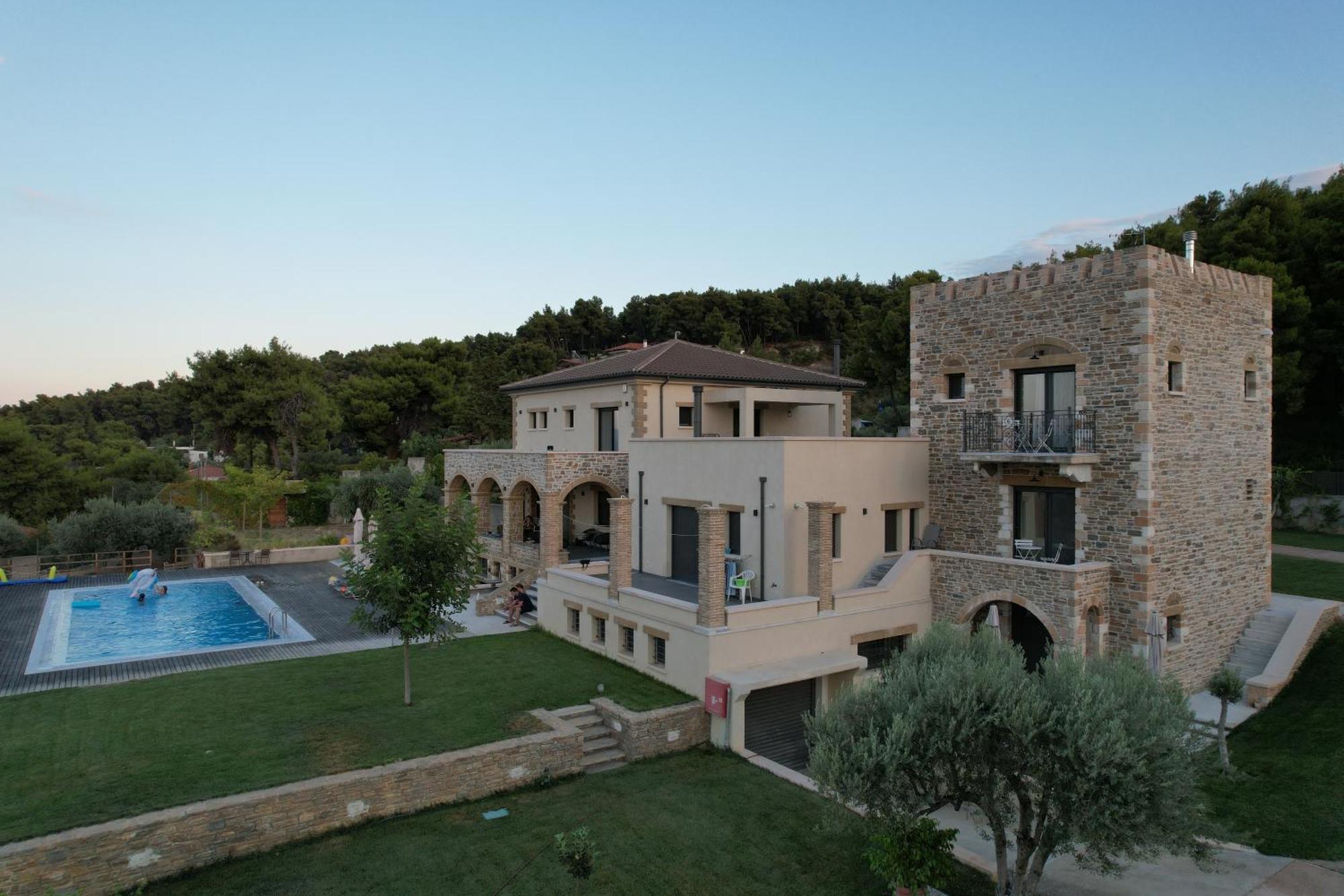 Villa Kalamos / Sea View And Pool Nearby Athens Exterior foto
