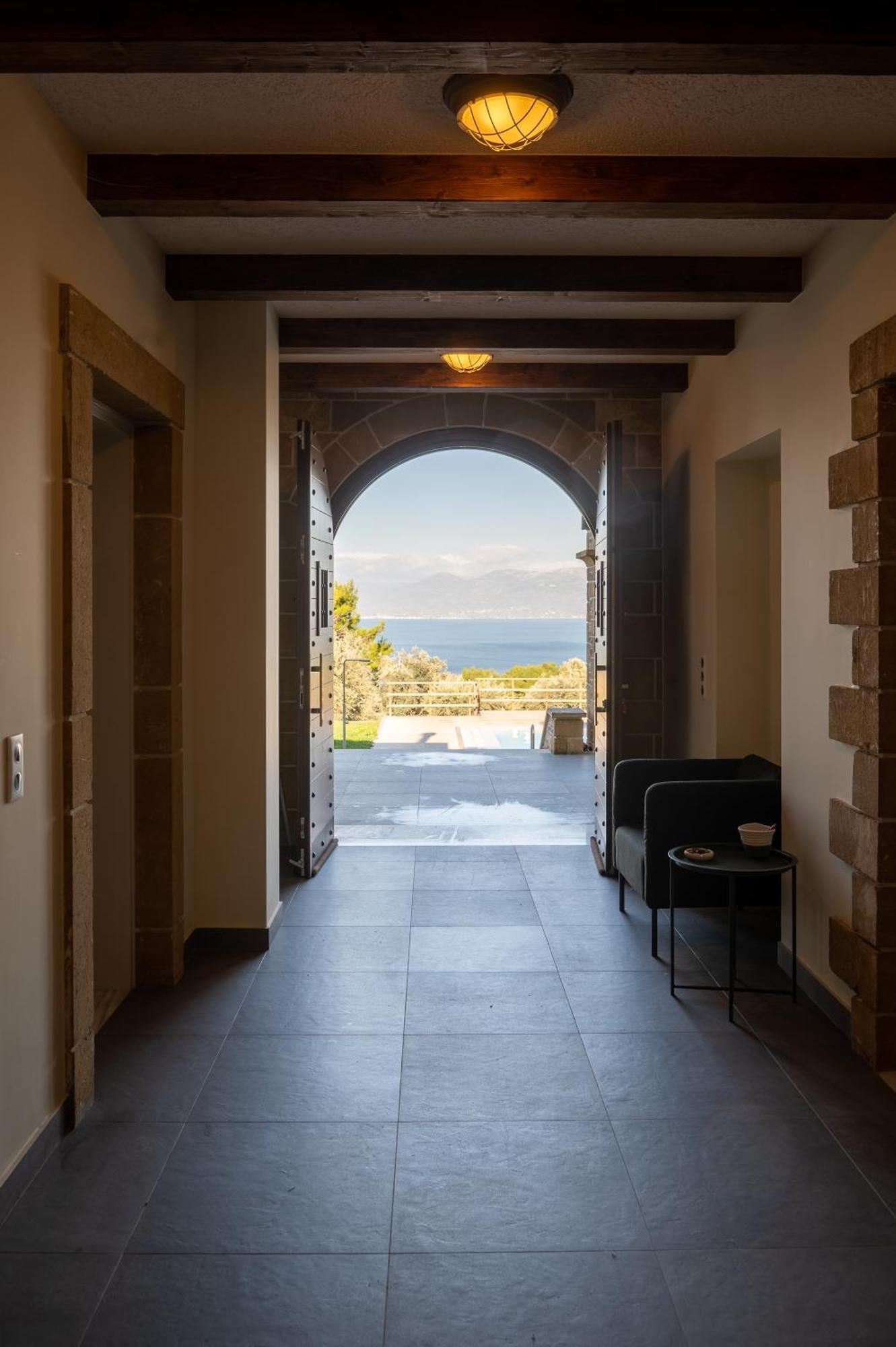 Villa Kalamos / Sea View And Pool Nearby Athens Exterior foto